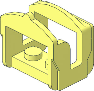 Animal Horse Saddle with One Clip