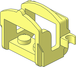 Animal Horse Saddle with Two Clips