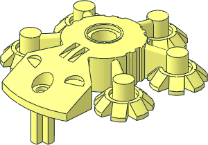 Constraction Shield  5 x  5 with Gear Tips