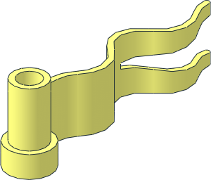 Flag  4 x  1 with First Wave Right