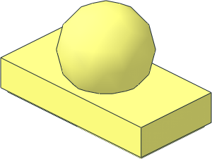 Tile 1 x 2 with Ball Tile 1 x 2 with Ball