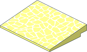 Slope Brick 10 6 x 8 with Slate Roof Pattern Slope Brick 10 6 x 8 with Slate Roof Pattern