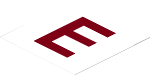 Sticker 1.7 x 1.7 with Dark_Red "E" Sticker 1.7 x 1.7 with Dark_Red "E"
