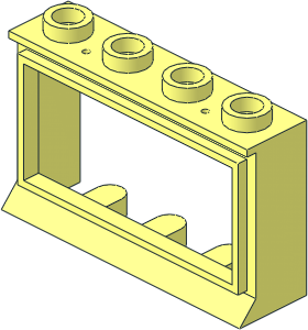 ~Window  1 x  4 x  2 Classic with Long Sill
