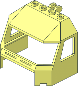 Windscreen  4 x  6 x  4 Cab with Hinge