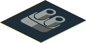 Sticker 1.1 x 0.9 with Twin Exhaust Pipes Left Sticker 1.1 x 0.9 with Twin Exhaust Pipes Left