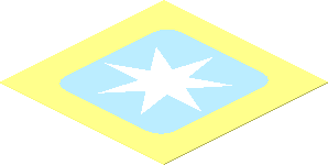 Sticker 1.8 x 1.8 with Maersk Logo Sticker 1.8 x 1.8 with Maersk Logo