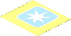 Sticker 3.8 x 4.4 with Maersk Logo Sticker 3.8 x 4.4 with Maersk Logo
