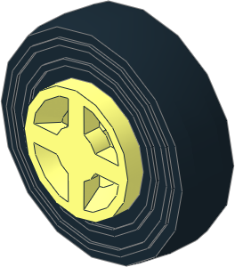 Wheel Rim 6.4 x 8 with Tyre 4/ 80 x 8 Single Smooth Type 1 Wheel Rim 6.4 x 8 with Tyre 4/ 80 x 8 Single Smooth Type 1