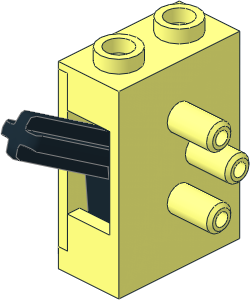 Technic Pneumatic Valve (Complete - Up Position)