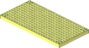 Brick 12 x 24 with Pegs in Corners