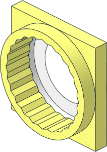 ~Electric Technic Motor 9V Geared (480 RPM) Shaft