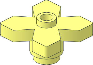 Plant Flower  2 x  2 Leaves