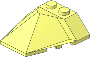 Wedge 4 x 4 Quadruple Convex Slope Center Wedge 4 x 4 Quadruple Convex Slope Center