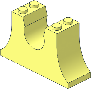 Fabuland Ferris Wheel Axle Support