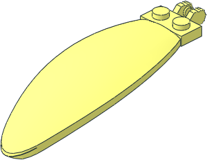 Windscreen  9 x  3 x  1.667 Bubble Canopy