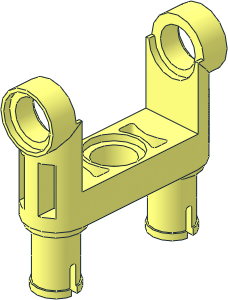 Technic Connector Toggle Joint Smooth Double with 2 Pins