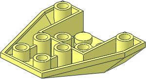 Wedge  4 x  4 Triple Inverted without Ribs between Studs