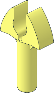Bar  1.5L with Clip without Hole in Shaft