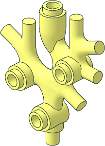 Plant Seaweed with  4 Studs and  7 Bars