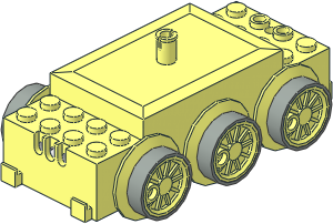 Electric Train Motor 12V Slotted with 3-Hole Sockets (Complete) Electric Train Motor 12V Slotted with 3-Hole Sockets (Complete)