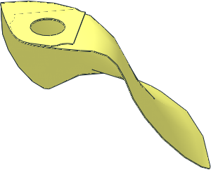 Minifig Cape Cloth (Formed Floating)