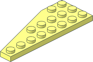 Wing  3 x  8 Pentagonal Right