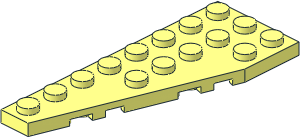 Wing  3 x  8 Pentagonal Left