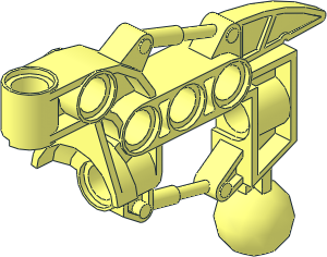 Constraction Limb  5 x  6 with Ball Joint and 7 Pinholes