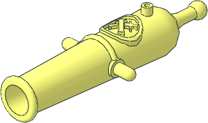 Minifig Cannon  2 x  8 Non-Shooting