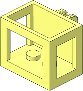Crane Basket  3 x  2 x  2 with Click Lock Hinge