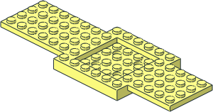 Car Base 16 x  6 with  4 x  4 Recessed Centre