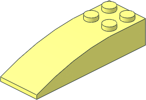 =Slope Brick Curved  6 x  2