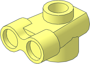Plate  1 x  1 x  0.667 with Binoculars